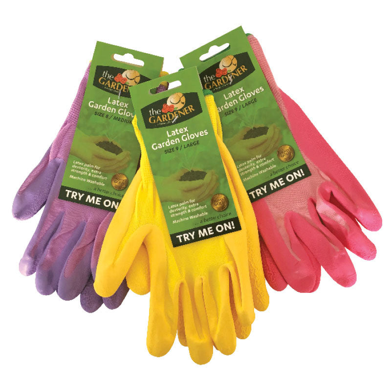 gardena latex gardening gloves Latex Gardening Gloves – The Gardener Online
